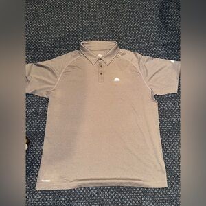 Gray EMS Techwick Polo Shirt